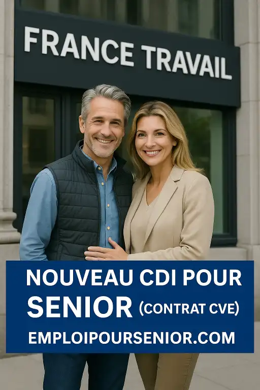 NOUVEAU CDI SENIOR (CONTRAT CVE) 2025